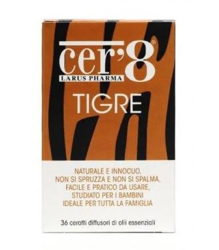 CER'8 TIGRE CUSC ADESIVO 36PZ