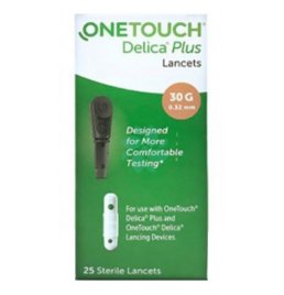 LANCETTE PUNGIDITO ONETOUCH DELICA PLUS 25 PEZZI