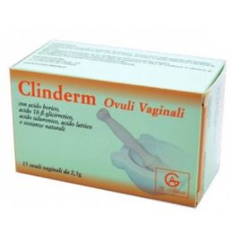 CLINDERM OVULI VAGINALI 15PZ