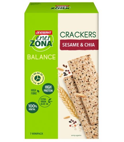 ENERZONA CRACKERS SES&CHIA175G