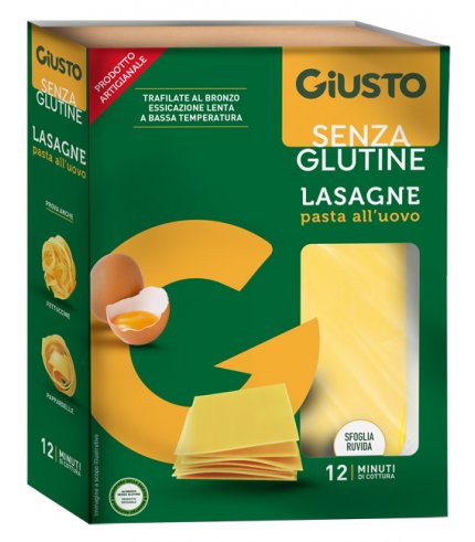 GIUSTO S/G SFOGLIE LASAGNE200G