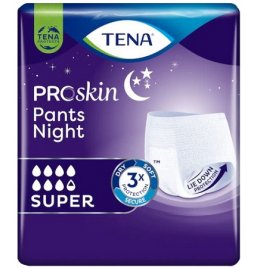 TENA PANTS NIGHT M 10PZ