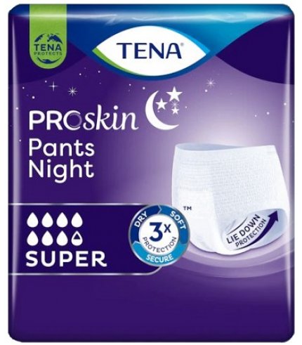 TENA PANTS NIGHT M 10PZ