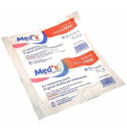 GARZA MEDS 12/8 20X20CM 25PZ