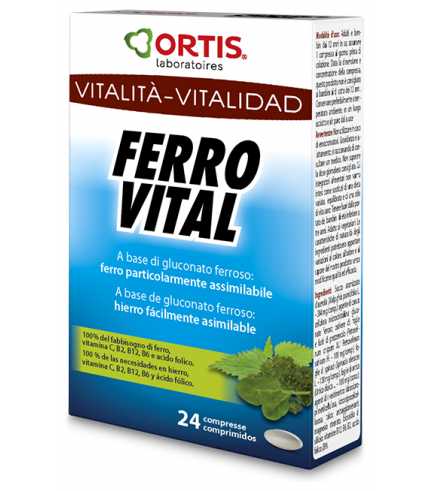 FERRO VITAL PLUS 24CPR