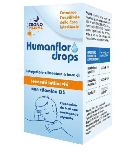 HUMANFLOR BABY DROPS 1FL 6ML