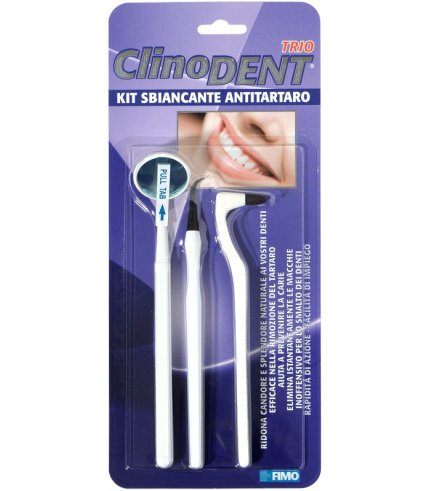 CLINODENT TRIO SBIANC A/TARTAR