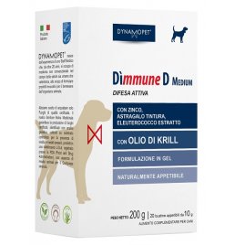 DIMMUNE D MEDIUM CANI 20 BUSTI