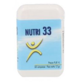 NUTRI 33 INTEGRAT 60CPR 16,4G