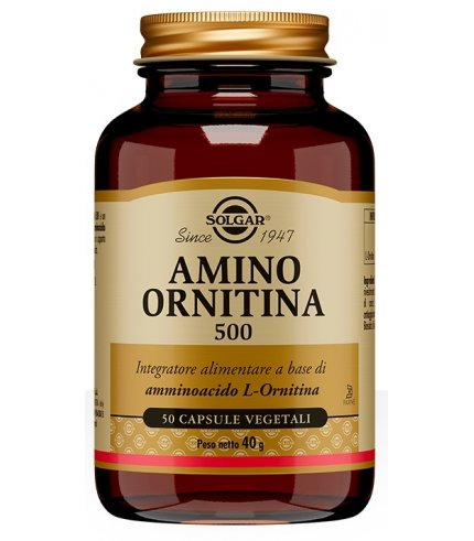 AMINO ORNITINA 500MG 50CPS