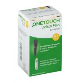 LANCETTE PUNGIDITO ONETOUCH DELICA PLUS 200 PEZZI