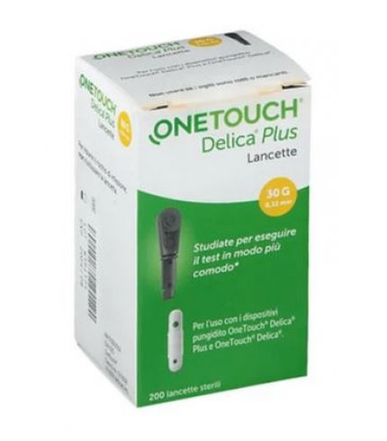 LANCETTE PUNGIDITO ONETOUCH DELICA PLUS 200 PEZZI