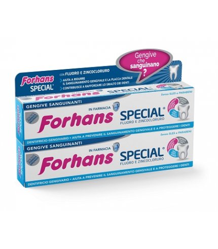 FORHANS 2 DENTIF SPEC 75ML+33%