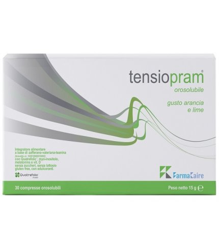 TENSIOPRAM OROSOLUBILE 30 COMPRESSE MASTICABILI GUSTO ARANCIA E LIME