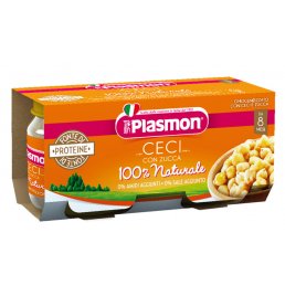 PLASMON OMOG CECI/ZUCCA 2X80G