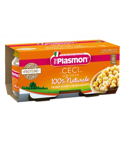 PLASMON OMOG CECI/ZUCCA 2X80G