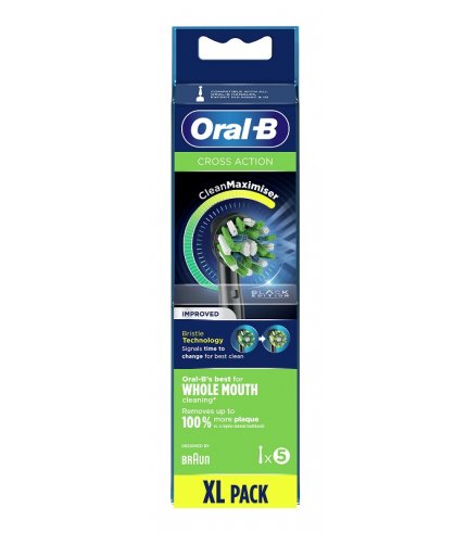 ORALB PW REF EB50 CROSS BLK 5P