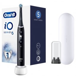 ORALB IO 6 BLACK SPAZZ+2REFILL