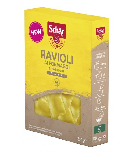 SCHAR RAVIOLI FORMAGGIO 250GR