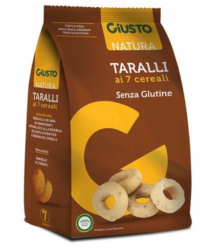 GIUSTO S/G TARALLI 7 CEREALI