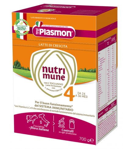 PLASMON NUTRIMUNE LTT ST4 700G