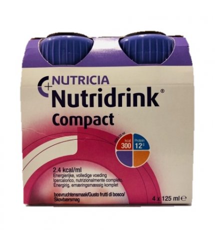 NUTRIDRINK COMPACT BOS 4X125ML