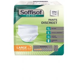 SOFFISOF AIR DRY PANTS DISCR L