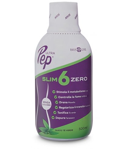 ULTRA PEP SLIM 6 ZERO TE'500ML