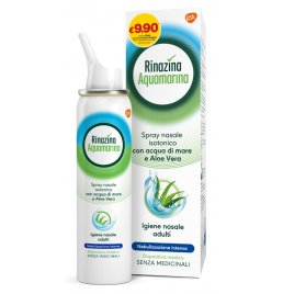 SOLUZIONE ISOTONICA RINAZINA AQUAMARINA ALOE INTENSA PROMO 100 ML