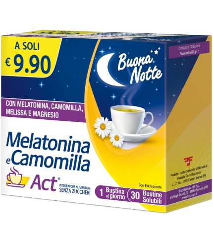 MELATONINA ACT+CAMOMILLA 30BUS