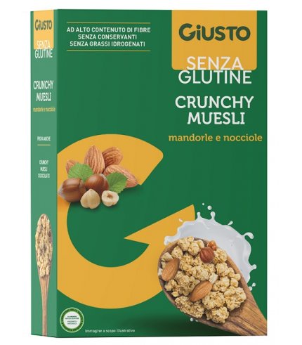 GIUSTO S/G CRUNCHY MUESLI MAND