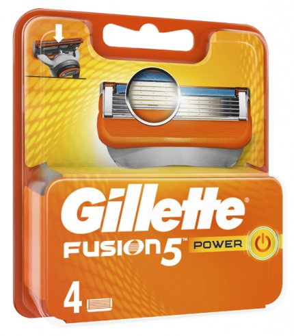 GILLETTE FUSION POWER LAME 4PZ