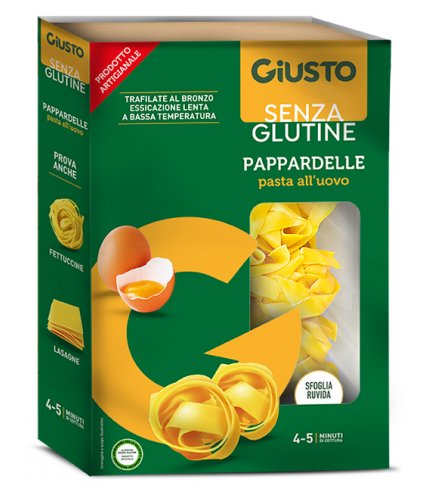 GIUSTO S/G PAPPARDELLE 250G