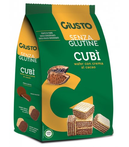 GIUSTO S/G CUBI' WAFER CAC250G