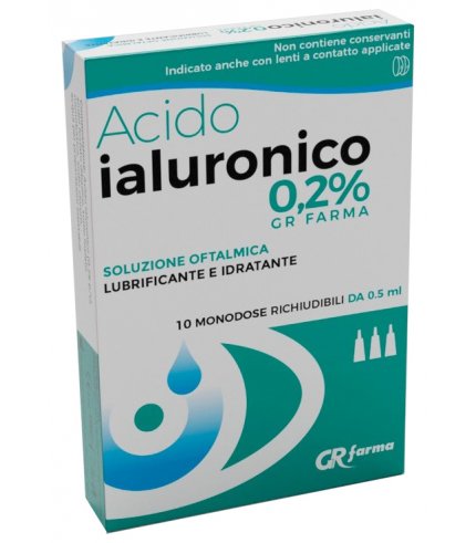 ACIDO IALURONICO 0,2% SOL OFT