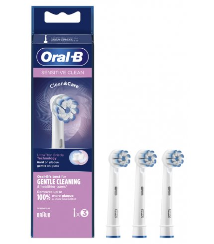 ORALB REFILL EB-60-3 SENSITIVE CLEAN