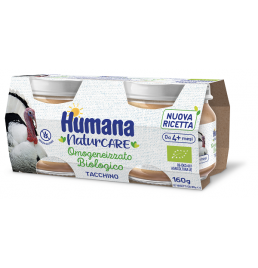 HUMANA OMOG TACCHINO BIO 2X80G