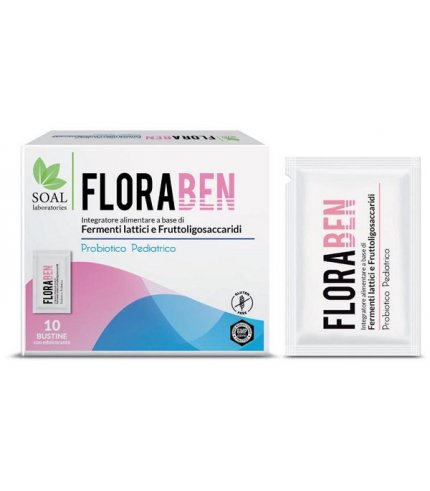 FLORABEN PEDIATRICO 10BUST