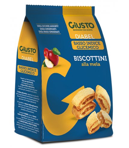 GIUSTO DIABEL BISCOTTINI MELA