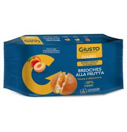 GIUSTO DIABEL BRIOCHE FRUTT4PZ