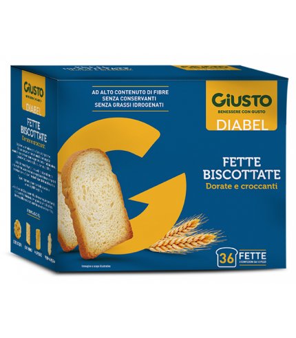 GIUSTO DIABEL FETTE BISC 300G