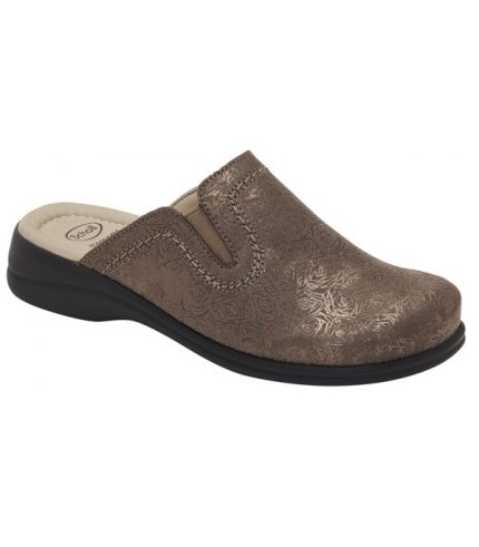 CALZATURA NEW TOFFEE FLORAL PRINTED MICROFIBRE BIS WOMAN TAUPE MICROFIBRA STAMPA FLOREALE 37