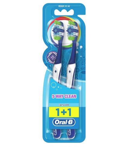 ORALB COMPLETE 5IN1 40 MED BIP