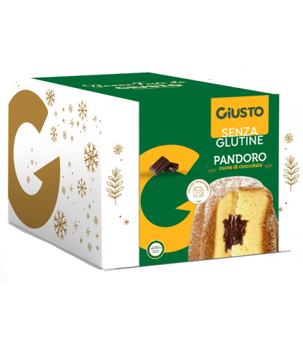 GIUSTO S/G PANDORO CUOR CACAO