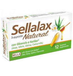 SELLALAX NATURAL MD 12SUPP