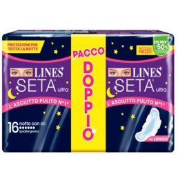 LINES SETA ULTRA NOTTE 16PZ