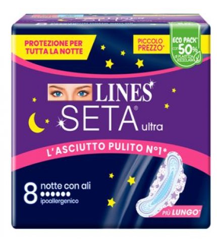 LINES SETA ULTRA NOTTE 8PZ