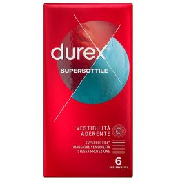 DUREX SUPERSOTTILE CLOSE FIT6P