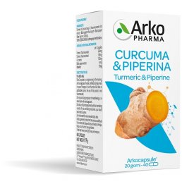 ARKOCPS CURCUMA+PIPERINA 40CPS