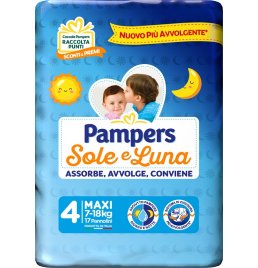 PAMPERS SOLE&LUNA MAXI 17PZ